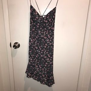 SALE Flirty, backless, strappy floral dress!